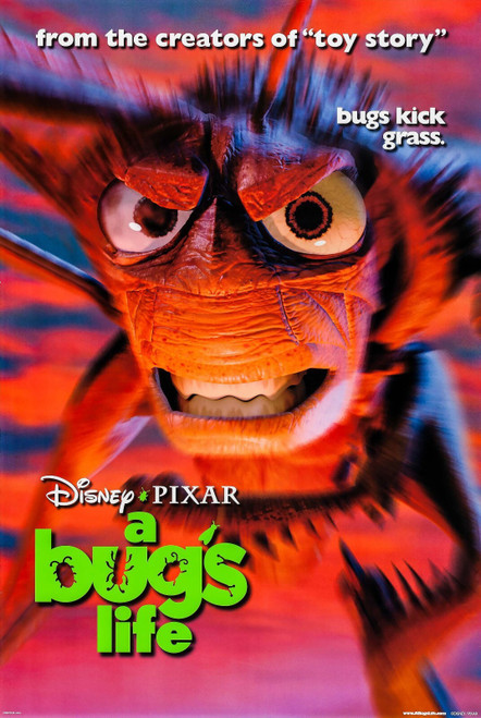 A Bug_s Life (1998)_3 Movie Film Poster Canvas iconic design