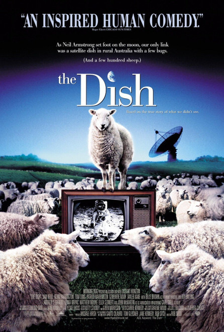 The Dish (2001)_1 Poster Canvas Movie Film Print A0 A1 A2 A3 A4 A5 A6 Art Wall D