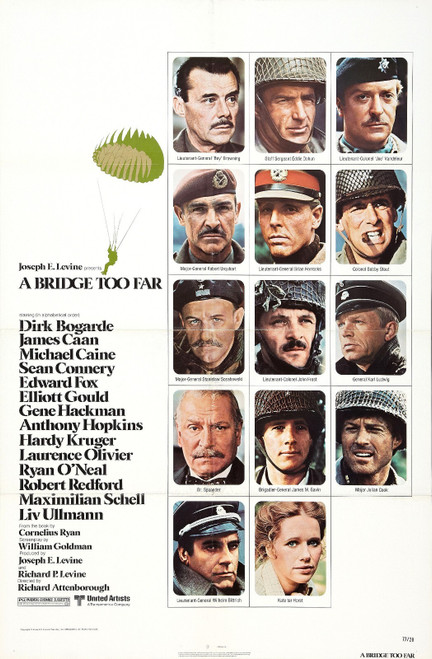 A Bridge Too Far (1977)_2 Movie Film Poster Canvas iconic design