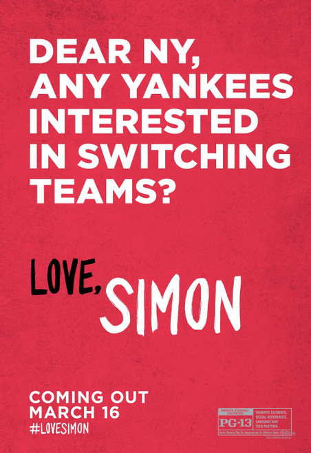 Love, Simon (2018)_7 Poster Canvas Movie Film Print A0 A1 A2 A3 A4 A5 A6 Art Wal