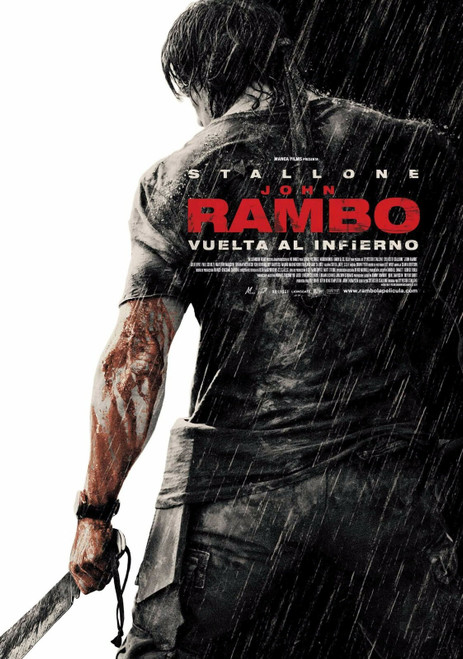 Rambo 8- Poster (A0-A4) Film Movie Picture Art Wall Decor Actor