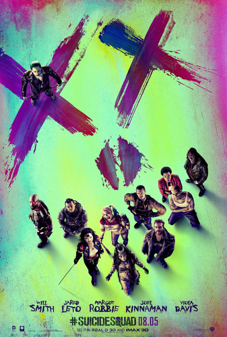 Suicide Squad (2016)_12 Poster Canvas Movie Film Print A0 A1 A2 A3 A4 A5 A6 Art