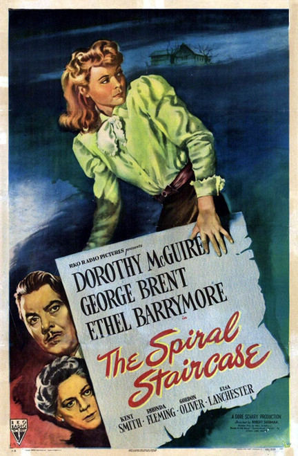 The Spiral Staircase (1946)_1 Poster Canvas Movie Film Print A0 A1 A2 A3 A4 A5 A