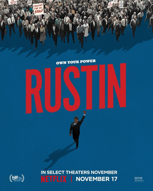 Rustin (2023)_1 Poster Canvas Movie Film Print A0 A1 A2 A3 A4 A5 A6 Art Wall Dec