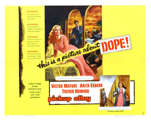 Pickup Alley 03 Poster Canvas Movie Film Print A0 A1 A2 A3 A4 A5 A6 Art Wall Dec