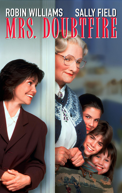MRS. DOUBTFIRE 2 UPSCALED Poster Canvas Movie Film Print A0 A1 A2 A3 A4 A5 A6 Ar