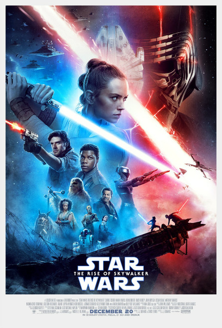 Star Wars The Rise of S - Poster (A0-A4) Film Movie Picture Art Wall Decor Actor