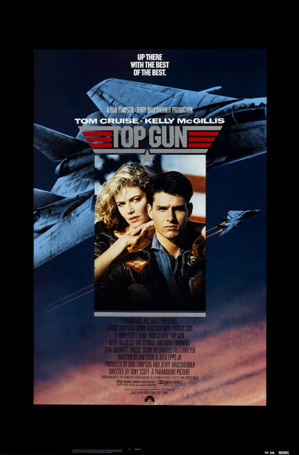 Top Gun (1986)_1 Poster Canvas Movie Film Print A0 A1 A2 A3 A4 A5 A6 Art Wall De