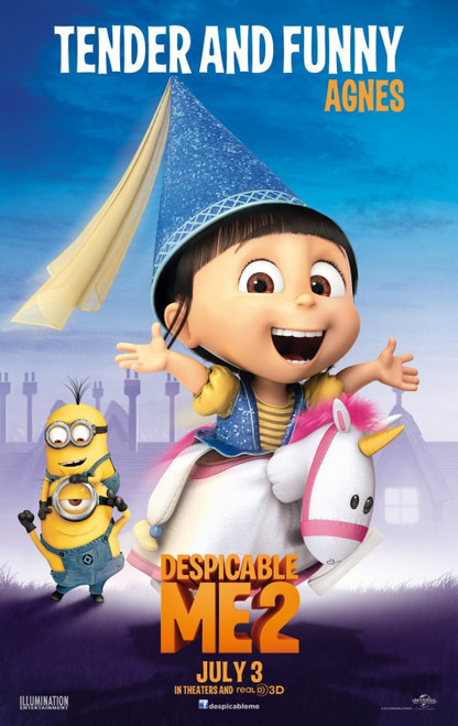 Despicable Me 2 (2013)_22 Movie Film Poster Canvas iconic design