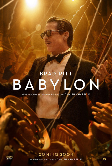 Babylon (2022)_1 Movie Film Poster Canvas iconic design