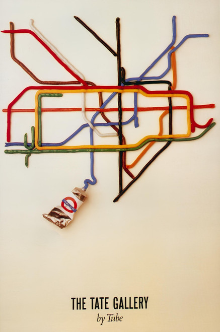 1987-Tate Gallery- upscaled Poster Canvas Movie Film Print A0 A1 A2 A3 A4 A5 A6