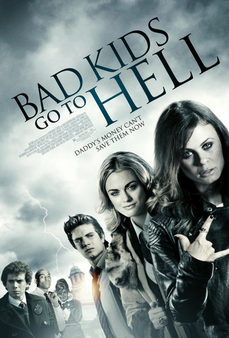 Bad Kids Go to Hell (2012)_0 Movie Film Poster Canvas iconic design