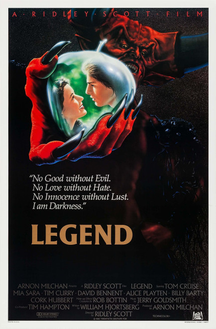 Legend (1986)_2 Poster Canvas Movie Film Print A0 A1 A2 A3 A4 A5 A6 Art Wall Dec
