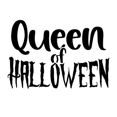 Queen of Halloween (2) Poster Canvas Unique Design Print A0 A1 A2 A3 A4 A5 A6 Ar