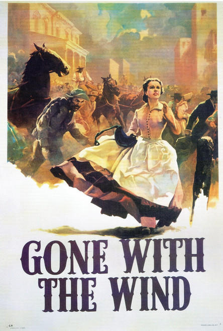 Gone With the Wind nr.1-1939 Poster Canvas Movie Film Print A0 A1 A2 A3 A4 A5 A6