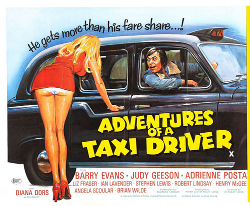 Adventures Of Taxi Driver 01 Poster Canvas Movie Film Print A0 A1 A2 A3 A4 A5 A6