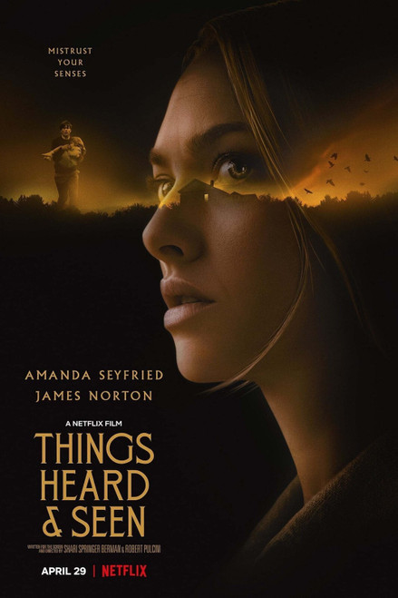 Things Heard & Seen (2021)_0 Poster Canvas Movie Film Print A0 A1 A2 A3 A4 A5 A6