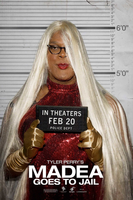Madea Goes to Jail (2009)_4 Poster Canvas Movie Film Print A0 A1 A2 A3 A4 A5 A6
