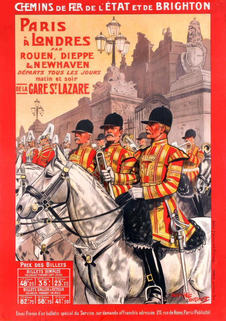 50460260688_TOUSSAINT, Maurice. Paris à Londres, Chemins de Fer de l'État et de