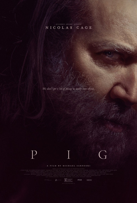 Pig (2021)_2 Poster Canvas Movie Film Print A0 A1 A2 A3 A4 A5 A6 Art Wall Decora