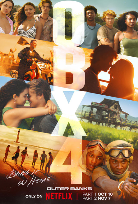 outerbanks 4 (1) Poster Canvas Movie Film Print A0 A1 A2 A3 A4 A5 A6 Art Wall De