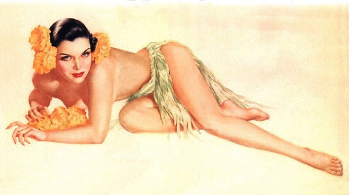 Alberto_Vargas_Pin-Up_Art_346 Art Gallery Poster Canvas Print Wall Decoration A0