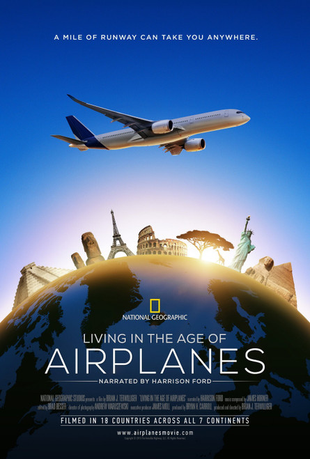 Living in the Age of Airplanes (2015)_0 Poster Canvas Movie Film Print A0 A1 A2