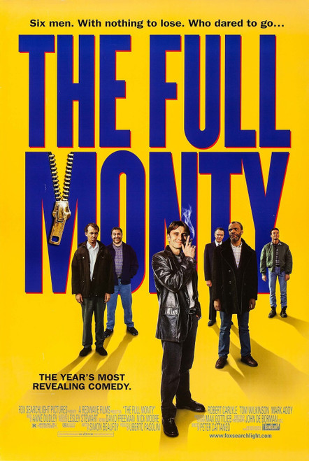 The Full Monty (1997)_1 Poster Canvas Movie Film Print A0 A1 A2 A3 A4 A5 A6 Art