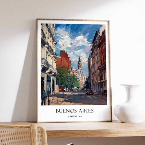 7_Buenos Aires Poster, Home Decor, Travel Art, Argentinian Wall Art, Argentina T