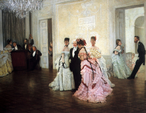 James-Tissot-Troppo-presto-1873-Guildhall-Art-Gallery-Londra-www.libertaearte.co