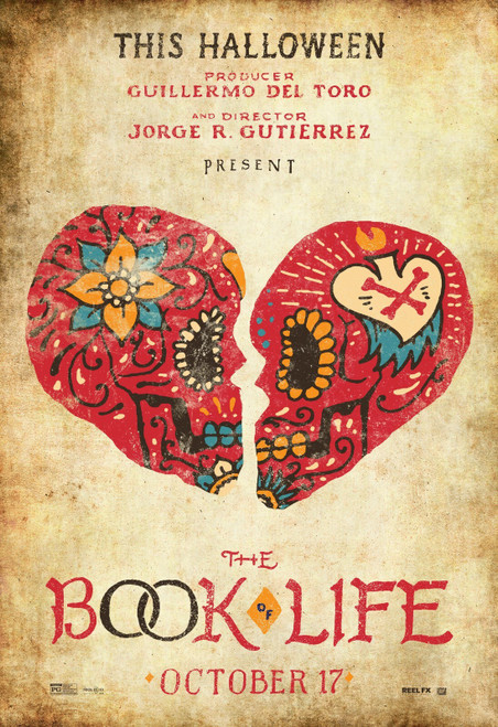 Book of Life (2014)_21 Movie Film Poster Canvas iconic design