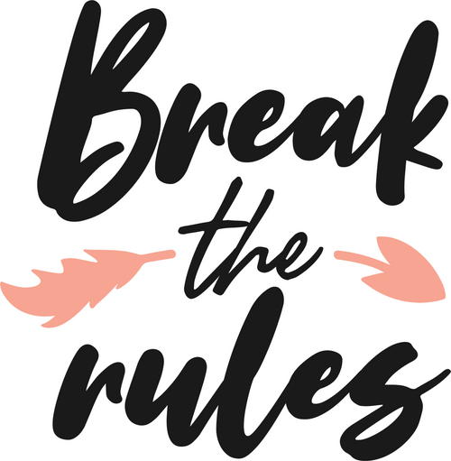break the rules (2) Poster Canvas Movie Film Print A0 A1 A2 A3 A4 A5 A6 Art Wall