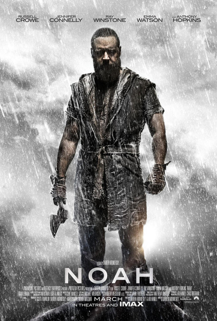 Noah (2014)_2 Poster Canvas Movie Film Print A0 A1 A2 A3 A4 A5 A6 Art Wall Decor