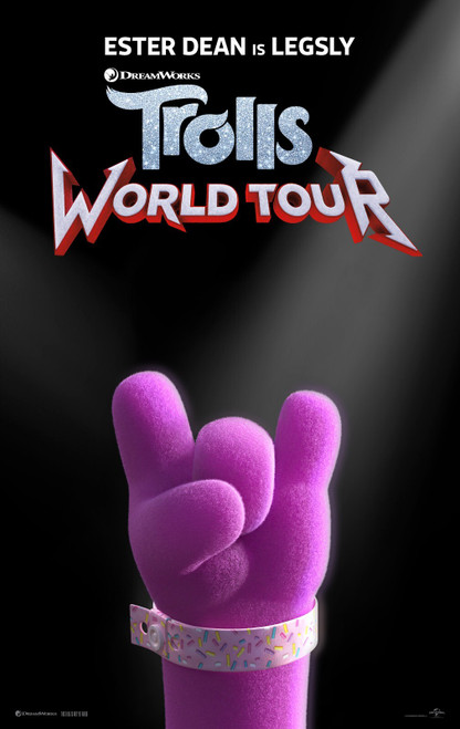 Trolls World Tour (2020)_2 Poster Canvas Movie Film Print A0 A1 A2 A3 A4 A5 A6 A