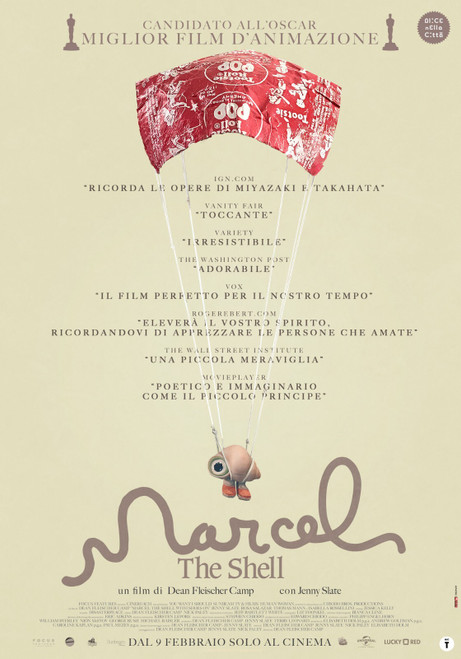 Marcel the Shell with Shoes On (2022)_3 Poster Canvas Movie Film Print A0 A1 A2