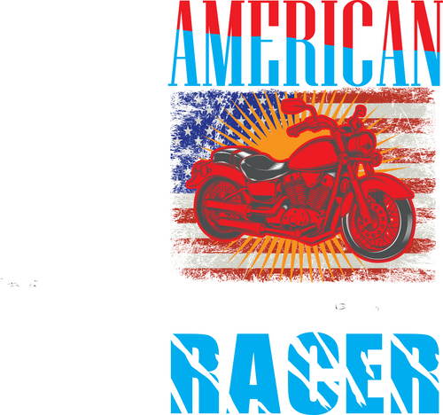 american motorcycle racer Fun Gift Poster Canvas Print A0 A1 A2 A3 A4 A5 A6 Art