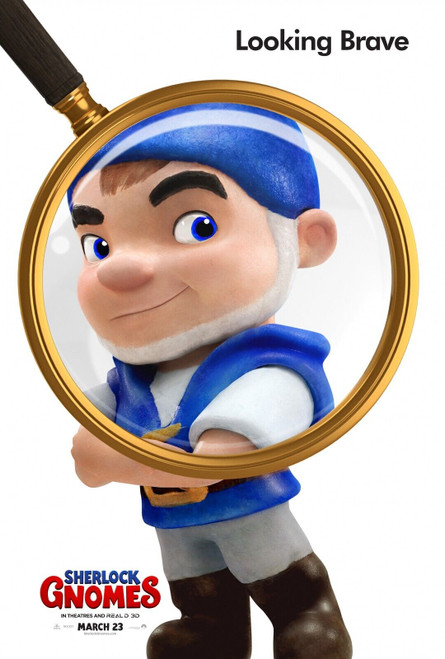 Sherlock Gnomes (2018)_18 Poster Canvas Movie Film Print A0 A1 A2 A3 A4 A5 A6 Ar