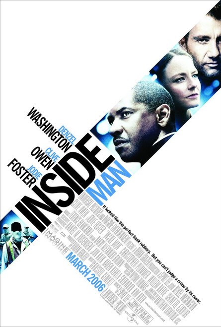 Inside Man (2006)_1 Poster Canvas Movie Film Print A0 A1 A2 A3 A4 A5 A6 Art Wall