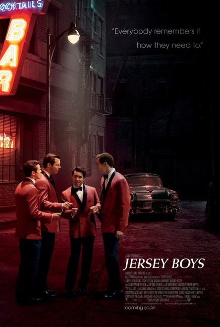 Jersey Boys (2014)_2 Poster Canvas Movie Film Print A0 A1 A2 A3 A4 A5 A6 Art Wal
