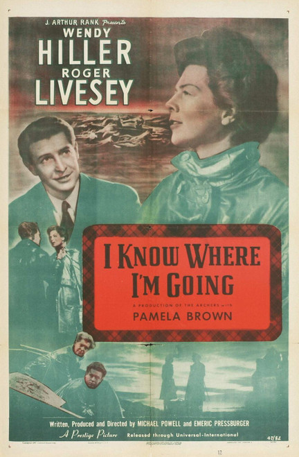 I Know Where I_m Going (1945)_0 Poster Canvas Movie Film Print A0 A1 A2 A3 A4 A5