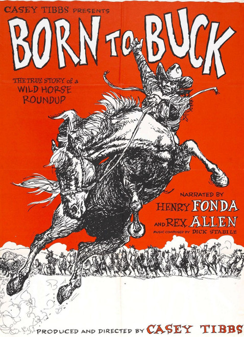 Born to Buck (1966)_0 Movie Film Poster Canvas iconic design