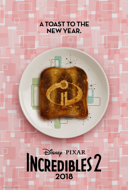 Incredibles 2 (2018)_2 Poster Canvas Movie Film Print A0 A1 A2 A3 A4 A5 A6 Art W