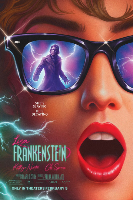 Lisa Frankenstein (2024)_3 Poster Canvas Movie Film Print A0 A1 A2 A3 A4 A5 A6 A