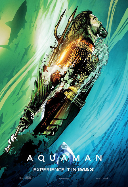 Aquaman (2018)_21 Movie Film Poster Canvas iconic design