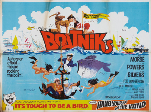Boatniks (1970)_4 Movie Film Poster Canvas iconic design Boatniks (1970)_4 Movie Film Poster Canvas iconic design