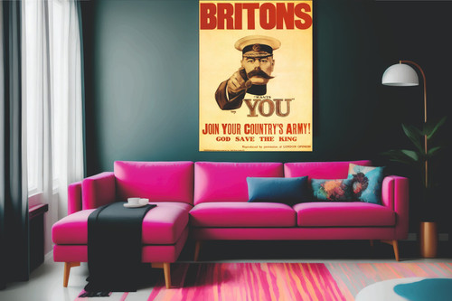 Britons mockup Poster Canvas Movie Film Print A0 A1 A2 A3 A4 A5 A6 Art Wall Deco