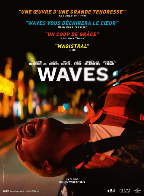 Waves (2019)_2 Poster Canvas Movie Film Print A0 A1 A2 A3 A4 A5 A6 Art Wall Deco