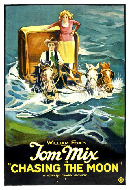 Chasing the Moon (1922)_0 Movie Film Poster Canvas iconic design