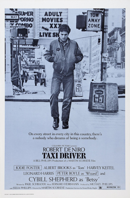 Taxi Driver (1976)_2 Poster Canvas Movie Film Print A0 A1 A2 A3 A4 A5 A6 Art Wal