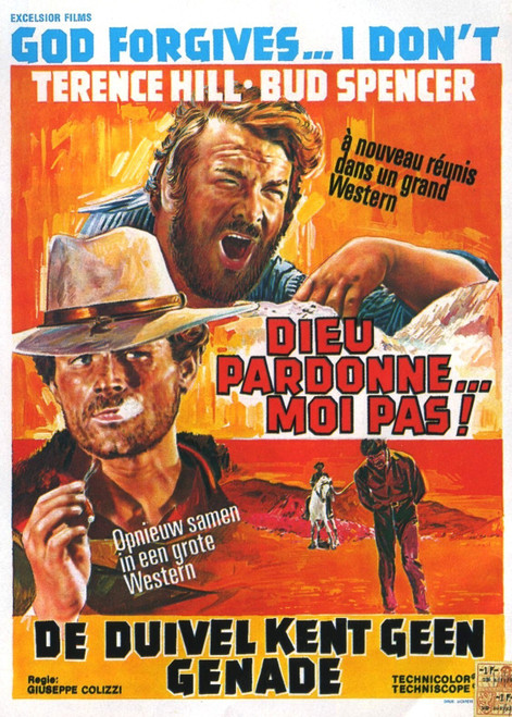 God Forgives I Dont 05 Poster Canvas Movie Film Print A0 A1 A2 A3 A4 A5 A6 Art W